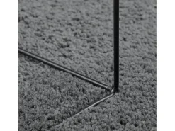 Sinto Alfombra de pelo corto OVIEDO gris antracita 240x340 cm