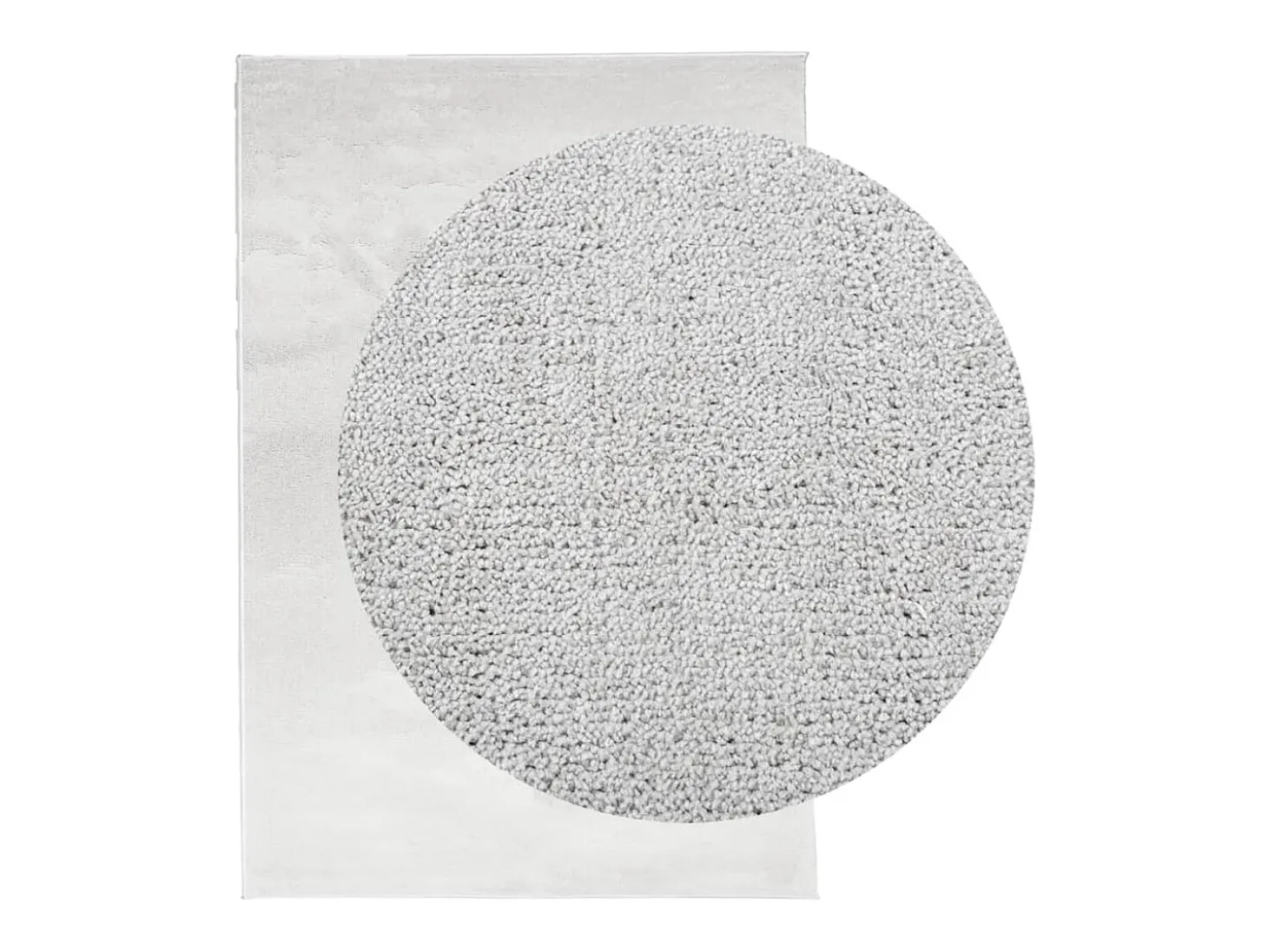 Sinto Alfombra de pelo corto OVIEDO gris 160x230 cm