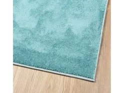 Garden Furniture Alfombra De Salón^Sinto Alfombra de pelo corto OVIEDO 80x250 cm Verde