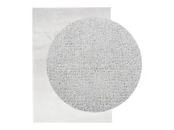 Garden Furniture Sinto Alfombra de pelo corto OVIEDO 140x200 cm Gris