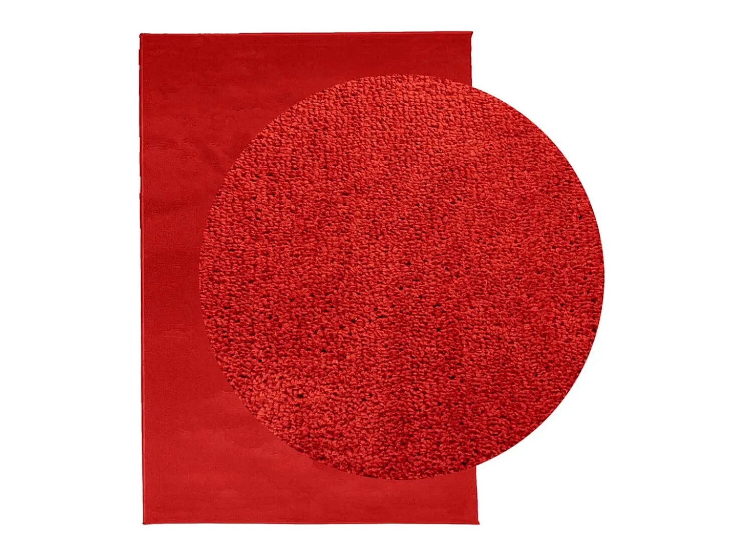Sinto Alfombra de pelo corto OVIEDO rojo 200x280 cm