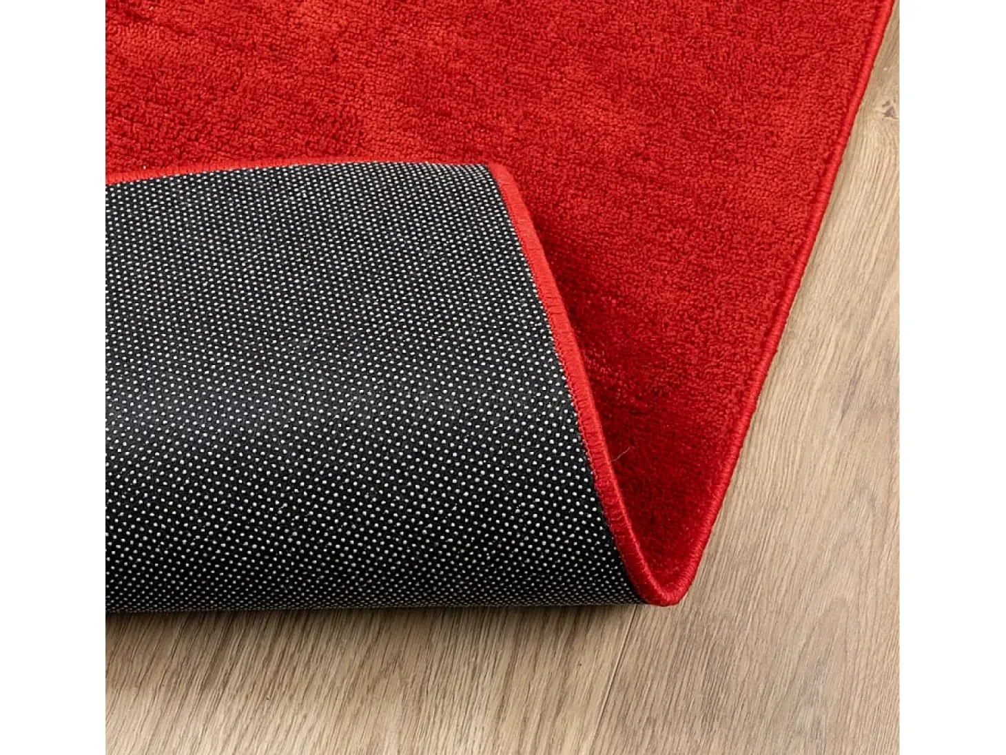 Sinto Alfombra de pelo corto OVIEDO rojo 200x280 cm