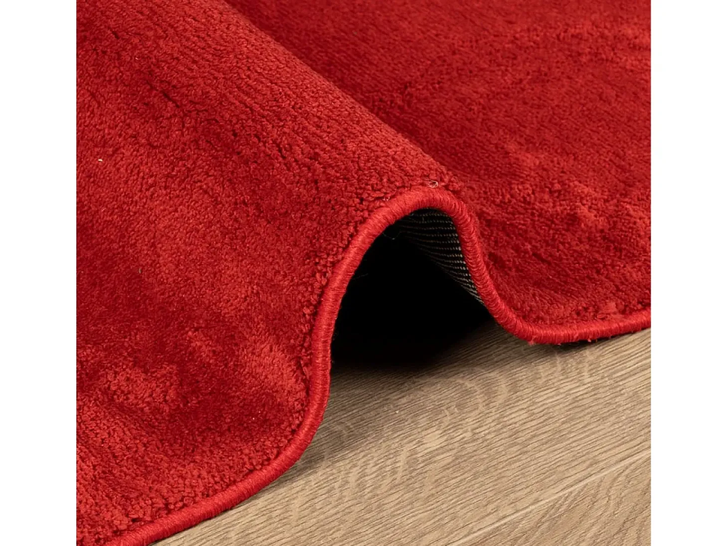 Sinto Alfombra de pelo corto OVIEDO rojo 200x280 cm