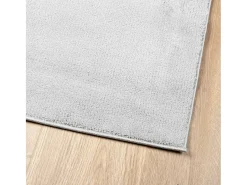Garden Furniture Alfombra De Salón^Sinto Alfombra de pelo corto OVIEDO 80x250 cm Gris