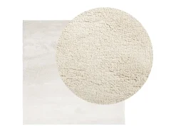 Online Garden Furniture Sinto Alfombra de pelo corto OVIEDO 200x200 cm Beige