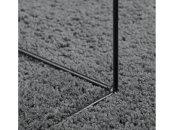 Garden Furniture Alfombra De Salón^Sinto Alfombra de pelo corto OVIEDO 140x200 cm Gris antracita