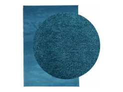 Sinto Alfombra de pelo corto OVIEDO turquesa 200x280 cm