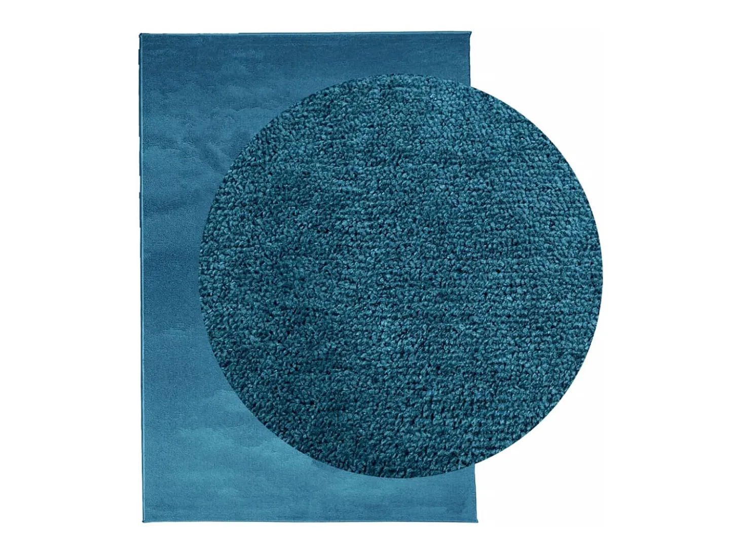 Sinto Alfombra de pelo corto OVIEDO turquesa 200x280 cm