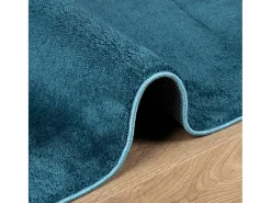 Sinto Alfombra de pelo corto OVIEDO turquesa 200x280 cm