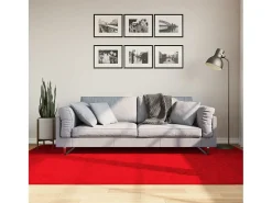 Sinto Alfombra de pelo corto OVIEDO rojo 160x230 cm
