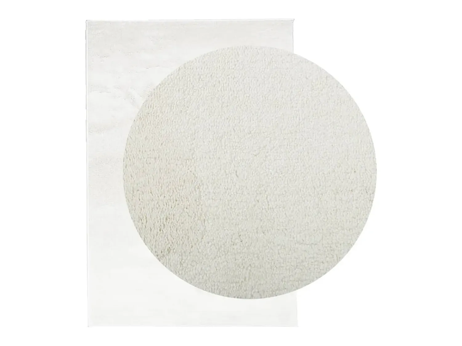 Outlet Garden Furniture Sinto Alfombra de pelo corto OVIEDO 160x230 cm Crema