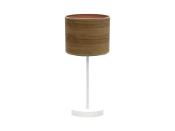 AKUNADECOR Lámpara De Mesa^Sobremesa Armazon Metal Modelo Jerte 1xe14 Blanco