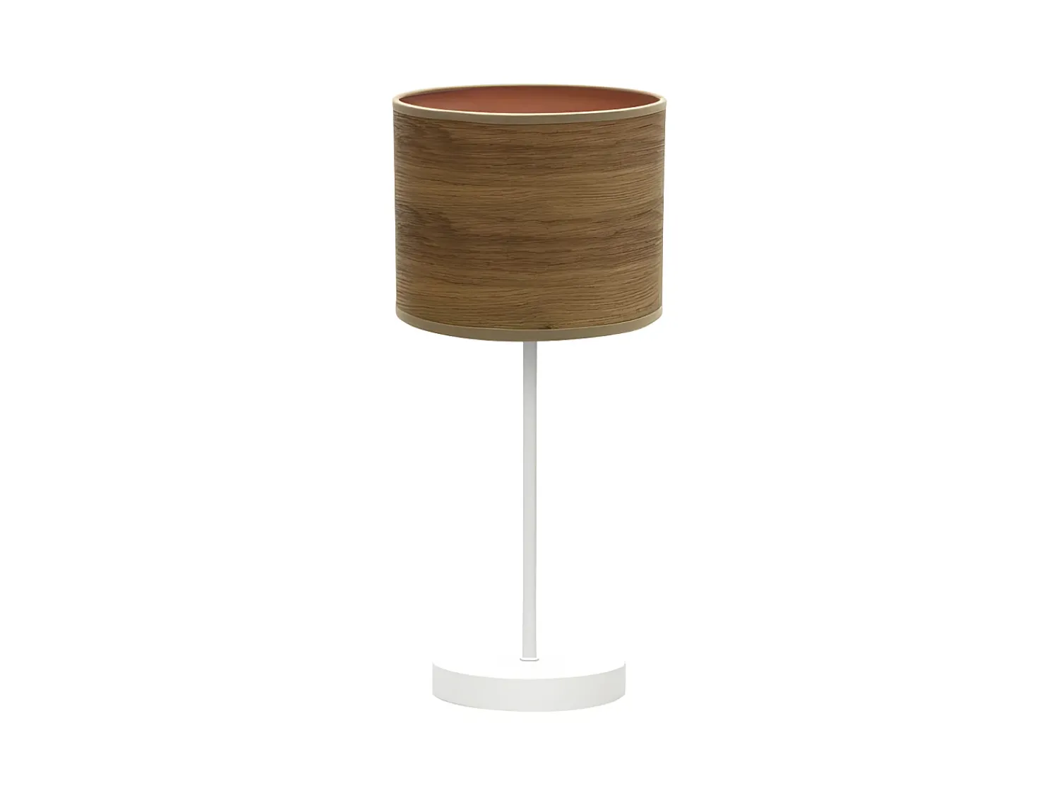 AKUNADECOR Lámpara De Mesa^Sobremesa Armazon Metal Modelo Jerte 1xe14 Blanco