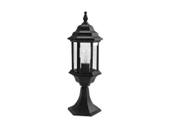Sobremuro De Exterior En Aluminio Negro Modelo Pollux Ip44