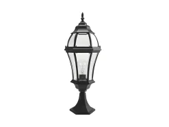 AKUNADECOR Iluminación Exterior^Sobremuro Exterior Aluminio Becrux Acabado Ip44 Negro