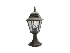 AKUNADECOR Iluminación Exterior^Sobremuro Para Exterior Aluminio Bootes Ip44 De Negro