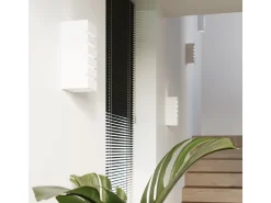 Sollux Lighting Aplique Para Pared^Sollux - 1 luz de pared de cerámica a ras de suelo blanca, E27 Blanco