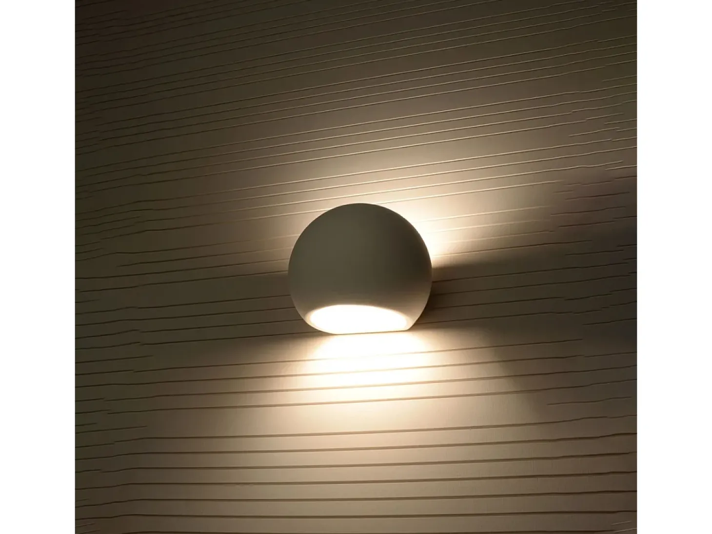 Sollux - 1 luz de pared de cerámica a ras de suelo blanca, E27