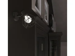 Sollux Lighting Plafón^Sollux Artemis Foco de techo Twin Negro