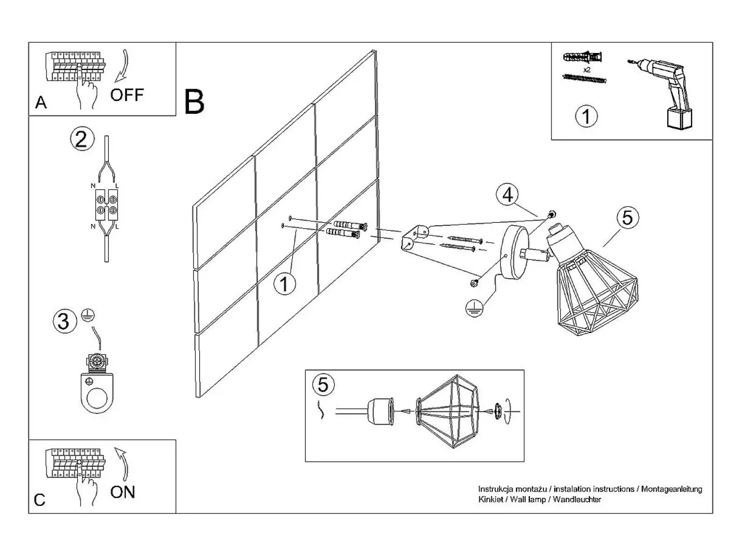Sollux Lighting Aplique Para Pared^Sollux Artemis Foco individual Blanco