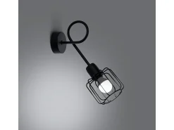 Sollux Lighting Aplique Para Pared^Sollux Beluci Foco individual Negro