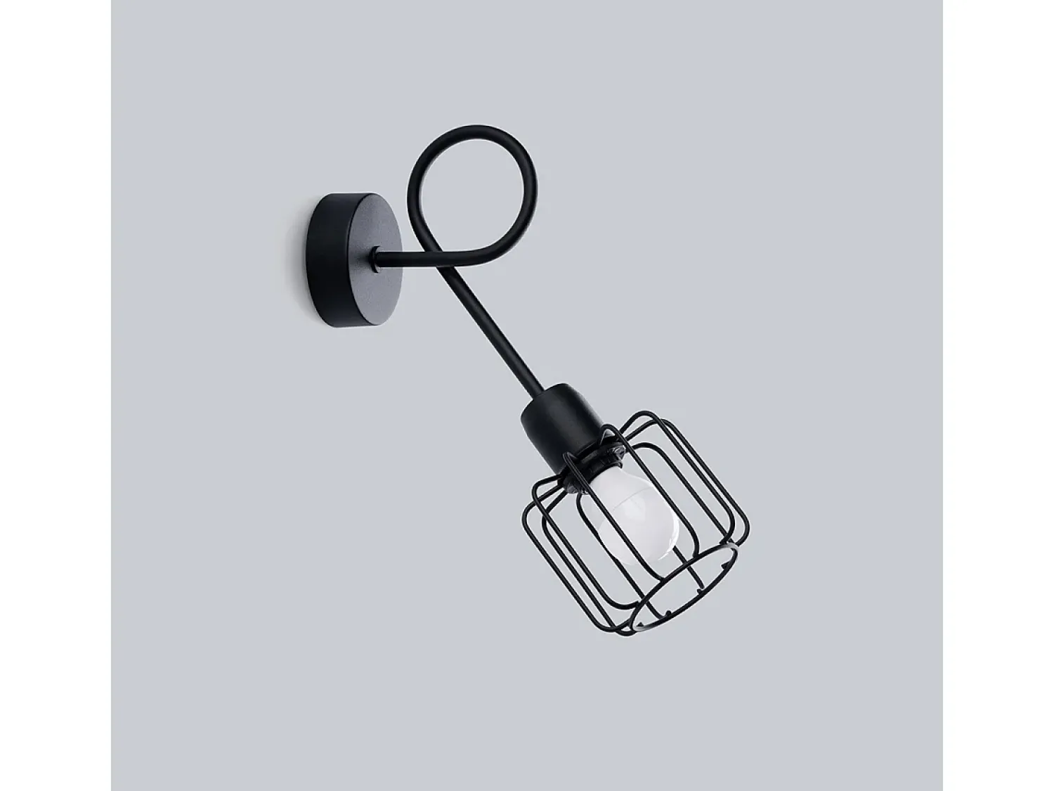 Sollux Lighting Aplique Para Pared^Sollux Beluci Foco individual Negro