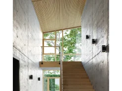 Sollux BLOCCO - 1 lámpara de pared empotrada en negro, G9