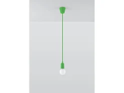 Sollux DIEGO - 1 luz colgante de techo verde