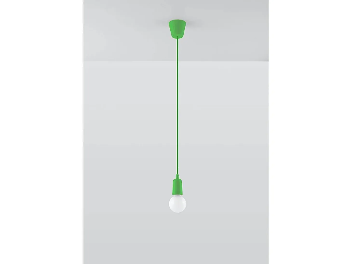 Sollux DIEGO - 1 luz colgante de techo verde