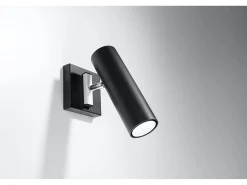 Sollux DIREZIONE - 1 foco de luz negro, GU10