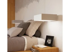 Best Sollux Lighting Sollux HORUS - Lámpara de techo cuadrada a ras de suelo 3 luces Plata, E27 Gris