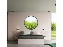 Sollux Lighting Aplique Para Pared^Sollux INEZ - 1 lámpara de pared empotrada en , G9 Negro