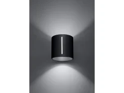 Sollux Lighting Aplique Para Pared^Sollux INEZ - 1 lámpara de pared empotrada en , G9 Negro