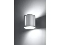 Sollux INEZ - 1 luz de pared a ras de suelo Blanca, G9
