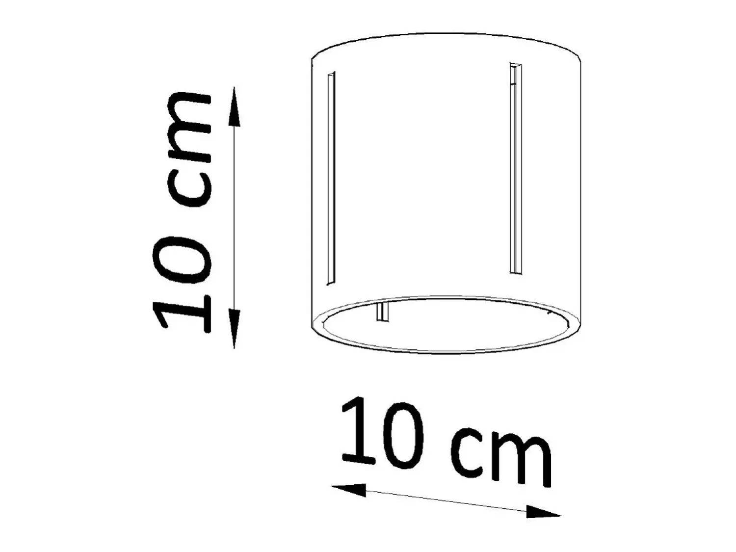 Sollux Lighting Sollux INEZ - 1 luz de techo al ras de color claro, G9 Gris