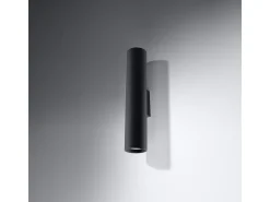 Sollux LAGOS - 2 Light Up Down Flush Wall, Negro, GU10