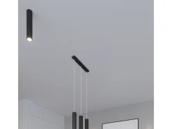 Sollux LAGOS - 2 Light Up Down Flush Wall, Negro, GU10