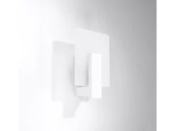 Sollux Lappo Aplique de pared de empotrar Blanco