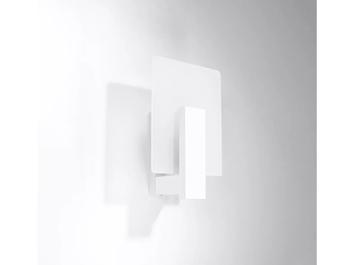 Sollux Lappo Aplique de pared de empotrar Blanco