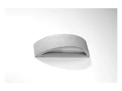 Sollux Lighting Atena Up & Down Aplique Gris Cemento, 40cm