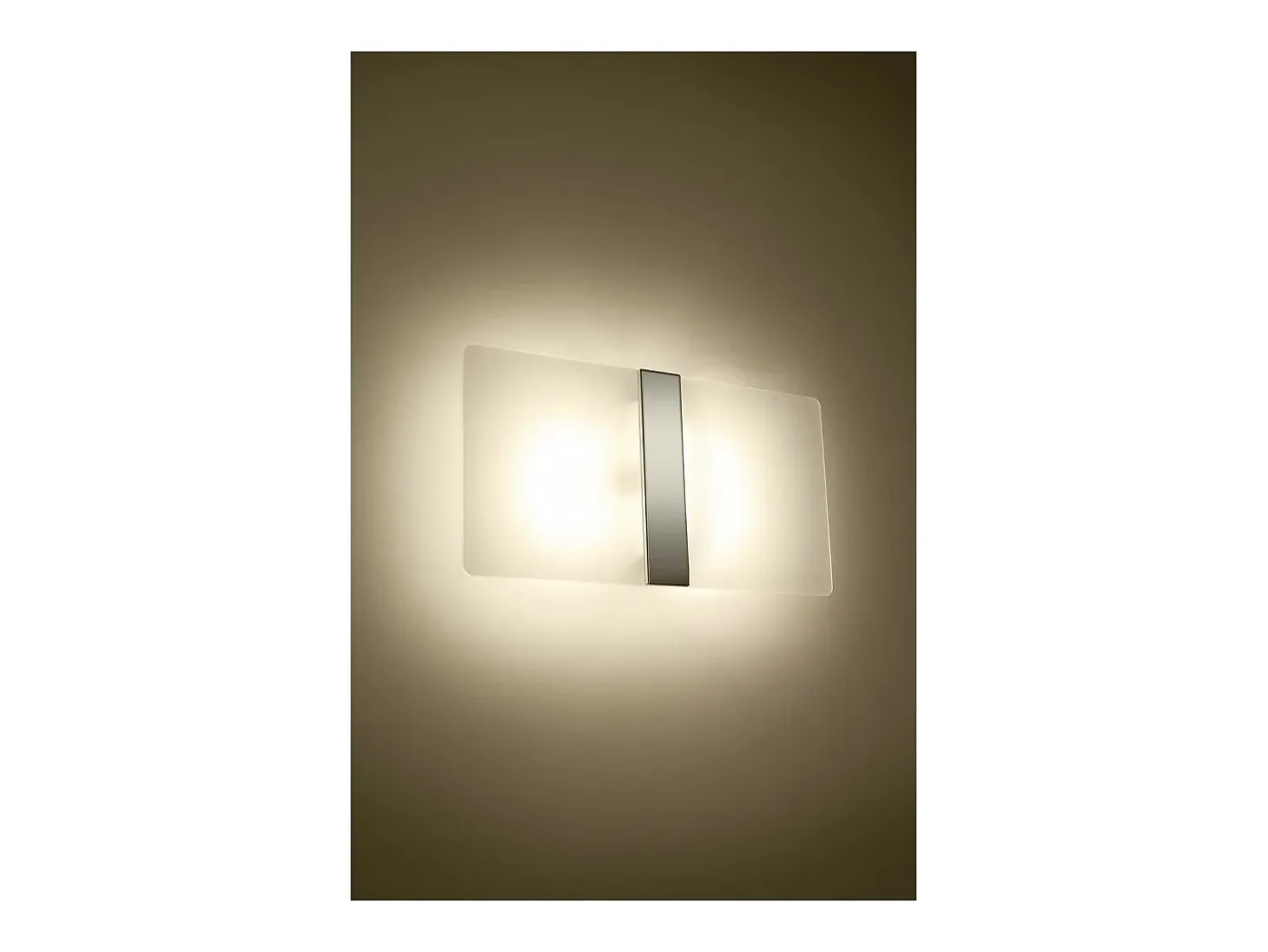 Sollux Lighting Azalia Aplique, Blanco, Cromo, 2x G9