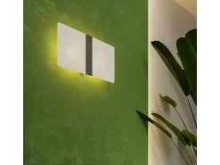 Sollux Lighting Azalia Aplique, Blanco, Cromo, 2x G9