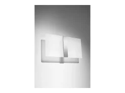 Sollux Lighting Azalia Aplique, Blanco, Cromo, 2x G9