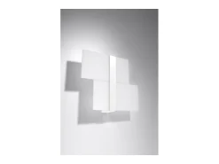 Best Sollux Lighting Massimo Aplique, , 2x G9 Blanco