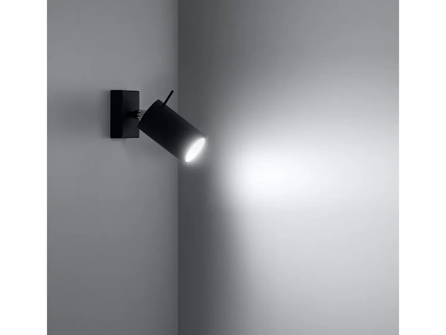 Sale Sollux Lighting Ring Foco individual, , 1x GU10 Negro