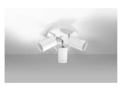 Sollux Lighting Ring Grupos de focos de techo, blanco, 3x GU10