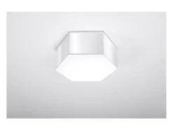 Sollux Lighting Plafón^Sunde Plafón Decorativo Empotrado, , 13,5cm Blanco