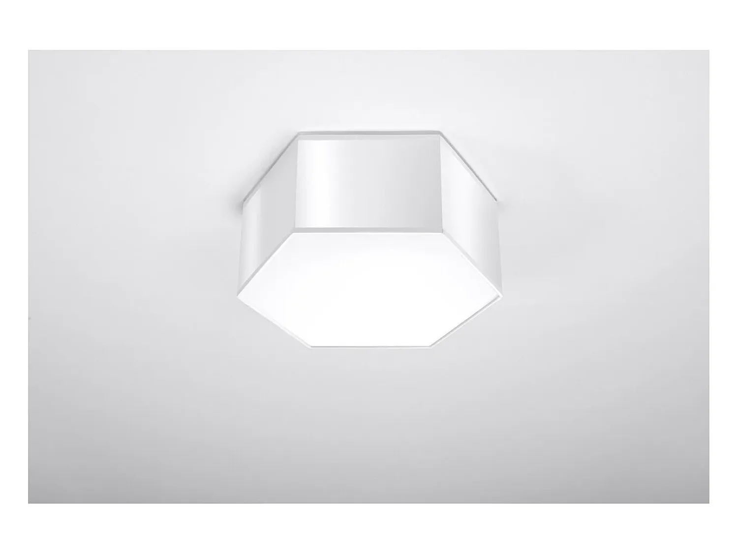 Sollux Lighting Plafón^Sunde Plafón Decorativo Empotrado, , 13,5cm Blanco