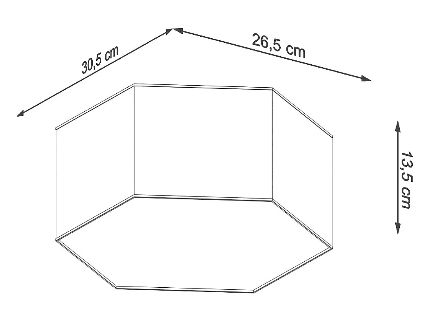 Sollux Lighting Plafón^Sunde Plafón Decorativo Empotrado, , 13,5cm Blanco
