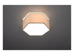 Sollux Lighting Plafón^Sunde Plafón Decorativo Empotrado, , 13,5cm Blanco